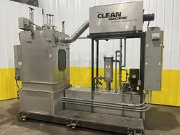 2017 SYSTEM TECHNOLOGIES ROTARY TABLE HIGH-PRESSURE STAINLESS STEEL PARTS WASHER: STOCK #14485