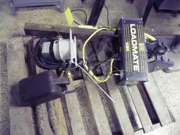 R&amp;M Loadmate LM10 1 ton hoist with 2 ton push trolley - offered as shown 
