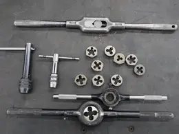Hand Die Set with Wrench and Dies- Auction Item
