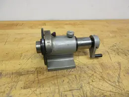 5C Horizontal Spin Collet Indexer, 36 Increment 10 Degrees, Approx 2.75" Center Height, Unknown Brand- Auction Item