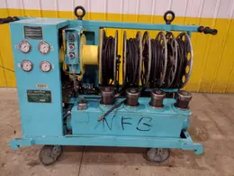 40 TON MODERN HYDRAULICS 4 CYLINDER PORTABLE HYDRAULIC DIE SETTING &amp; SEPARATING SYSTEM: STOCK #23774