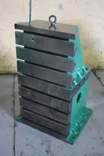 20" WIDE X 40" HIGH X 24" DEEP DEVLEIG ANGLE PLATE: STOCK #64287