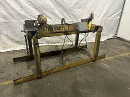 10,000 LB X 84" X 16"- 48" WIDE CALDWELL POWERED ADJUSTABLE SHEET LIFTER. STOCK # 1163823