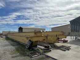75 TON X 103'6" SPAN P&amp;H CRANE GIRDERS WITH END TRUCKS. STOCK # 1226624