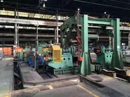 96" x 0.550" x 60,000# Delta Cut To Length Line STOCK #3200