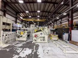 60,000 lbs. x 72" wide Perfecto Complete Coil Feed Line For Sale