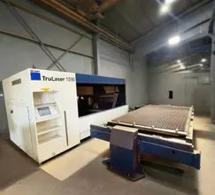 3000 Watt Trumpf TruLaser1030 Fiber Laser, 2013 – 5′ x 10′ Table