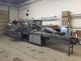 Thiele 60 Series Cartoner with Hot Glue and Automatic Barrel Cam loader