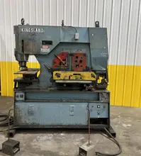 125 TON KINGSLAND MODEL #125XS HYDRAULIC IRONWORKER: STOCK #19921