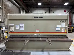 12' x 1/2" ACCURSHEAR MODEL #850012 HYDRAULIC POWER SHEAR WITH BACK GAUGE 2001 : YOBRO 25449
