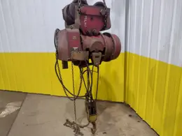 5 TON 10,000 LBS BOBCAT POWER CABLE HOIST WITH TROLLEY: STOCK #18936