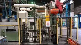 100 TON WILKINS &amp; MITCHELL HOT FORGING PRESS W/ SUB PRESS