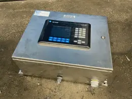 ALLEN-BRADLEY, TRICORE AEA CONTROL PANEL BOX WITH PANELVIEW 600 READOUT  -  PANELVIEW 600
