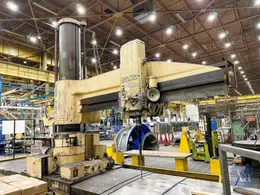 12' X 26" CARLTON MODEL #5A TRAVELING BASE RADIAL ARM DRILL: STOCK #21125