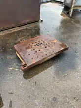 BOLSTER PLATE 32 X 24 1/4 X 3.5  SOLID