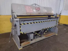 8' x 10 GAUGE CHICAGO D&amp;K MODEL #PBP8135-8 POWERED BOX &amp; PAN FINGER BRAKE: STOCK #15201