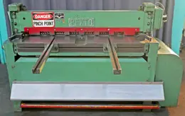 Peck, Stow, &amp; Wilcox (Pexto) 4' x 12 Gauge Power Squaring Shear, 12-U-4H