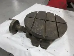 Troyke 18" Manual Rotary Table with T-Slotted Table- Auction Item