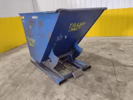 1 YARD X 6,000 LBS VESTIL MODEL #D-HOP-100-HD SELF DUMPING HOPPER: STOCK #22489