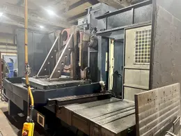 4.1" Johnford CNC Table Type Horizontal Boring Mill, Model BMC-110, 78" X, 70" Y, 63" Z, 21" W, 60 ATC, Fanuc, 2009