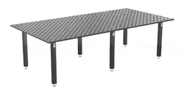 60" X 120" SIEGMUND WELDING TABLE W/ PLASMA NITRATION: YOBRO #25025