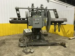 20,000 LB X 48" COLT CHD-DR2000 DOUBLE END UNCOILER WITH ROWE COIL CAR. STOCK # 0217826