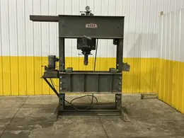 125 TON X 48" DAKE H-FRAME HYDRAULIC PRESS: YOBRO #24587