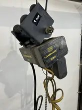 1/2 TON R&amp;M LOADMATE POWERED CHAIN FALL HOIST. STOCK # 1157722
