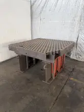60" X 60" X 36" ACORN WELDING TABLE W/ STAND. STOCK # 0544326