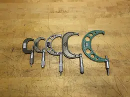 Generic Micrometers 1"-2" (2), 2"-3", 3"-4", 4"-5"- Auction Item