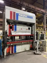 300 TON PACIFIC 300-OBL-8 STRAIGHT SIDE HYDRAULIC PRESS. STOCK # 0669925