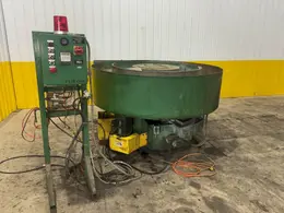 VL/RAMPE MODEL #SB-8 DUAL MEDIA VIBRATORY DEBURRING MACHINE: YOBRO #23875