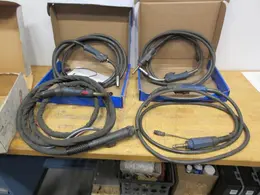 Miller and Abicor Binzel MIG Welding Guns with Connector Cables- Auction Item