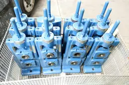 (10) YODER M1.5" ROLLFORMER OUTBOARD SUPPORT STANDS : STOCK #16993