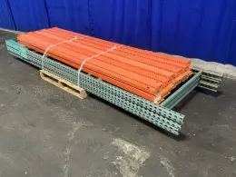 42” X 144” Pallet Racking - Teardrop