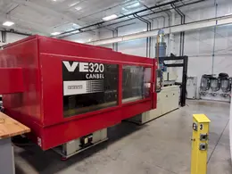 Negri Bossi Used VE320 Electric Injection Molding Machine, 320 Ton, 37.39 oz., yr. 2010