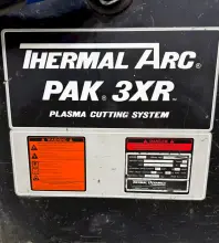 THERMAL DYNAMICS THERMAL ARC MODEL #PAK 3XR PLASMA CUTTING SYSTEM: YOBRO #25850
