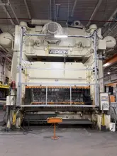 1250 ton Verson Press REBUILT - Straight Side Progressive Die Mechanical Stamping Press For Sale - Model S2-1250-156-60t, Year 1995
