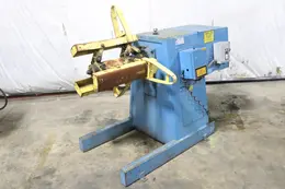 4000 LB 2 TON x 18" PRESS ROOM EQUIPMENT NON POWERED MODEL #PR-124000-NAB-H PULL OFF UNCOILER COIL REEL: STOCK #10243