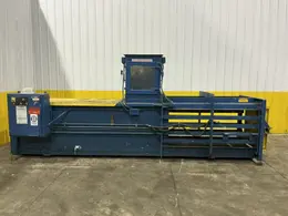 30" X 36" X 72" BALEMASTER CLOSED DOOR HORIZONTAL HYDRAULIC BALER: YOBRO #24585