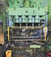500 Ton Aida Transfer Press, Model FTO, 17" STR, 31" Die Height, 4" ADJ, 98" X 39" BA, 12-23 SPM VARI, 4 Stage Trans, Cushions