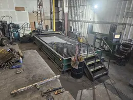 8′ x 24′ Controlled Automation 013-111 Plasma Table, 2013 – Hypertherm HPR260XD