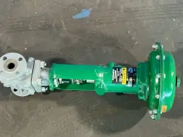 FISHER CONTROLS 55 PSI VALVE WITH ACTUATOR  -  667