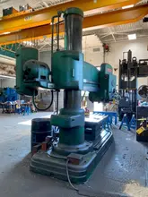 6' X 17" AMERICAN HOLE WIZARD RADIAL ARM DRILL. STOCK # 0644123