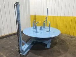 5,000 LBS x 72" ACCRA HORIZONTAL PALLET TYPE MOTORIZED COIL REEL UNCOILER: STOCK 18986