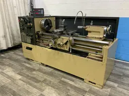 16.5" X 44" BRIDGEPORT ROMI MODEL 16-8 GEARED HEAD ENGINE LATHE: STOCK #81367
