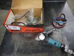 Dynabrade Pneumatic Mini Dyna File with Accessories- Auction Item