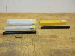 Kennametal/Sandvik 1.25"  x 14" Top Notching Inserted Boring Bars, (3) Kennametal A20-NER3, (1) Sandvik SI-CTLHOR-10143- Auction Item