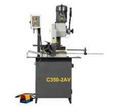 NEW HYD-MECH PNF350-2AV  MANUAL VERTICAL COLUMN COLD SAW
