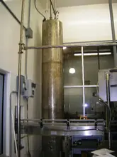 600 GALLON S/S SINGLE SHELL VERTICAL TANK